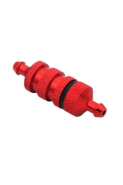 Choice3 فلتر وقود ألومنيوم أحمر رقم 80118 لقطع غيار محرك سيارة التحكم عن بعد ...