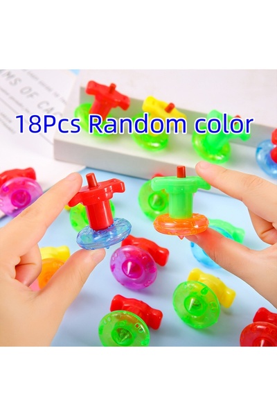 Choice ١٨ قطعة من ألعاب الدوران الصغيرة للأصابع بألوان عشوائية، ١٨ قطعة، لعبة...
