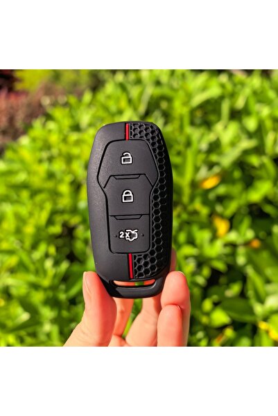 Choice سيليكون أسود لسيارات فورد فيوجن، مونديو 5، موستانج، فورد F-150، إكسبلو...