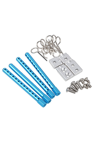 Choice حامل هيكل من الألومنيوم الأزرق لسيارة تامييا TT-02FT TT02D TT-02R TT-0...