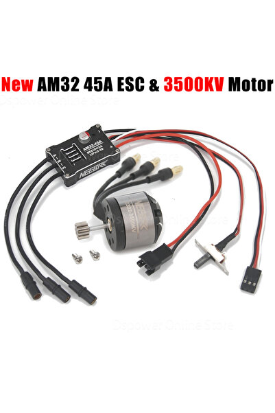 Choice طقم جديد 3500KV SM3.0 NEEBRC 2322 2600KV 3500KV محرك بدون فرش AM32 45A...