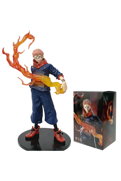 BANDAI مع علبة، مجسم ريومين سوكونا من سلسلة الأنمي الشهيرة لوميناستا جوجوتسو ...