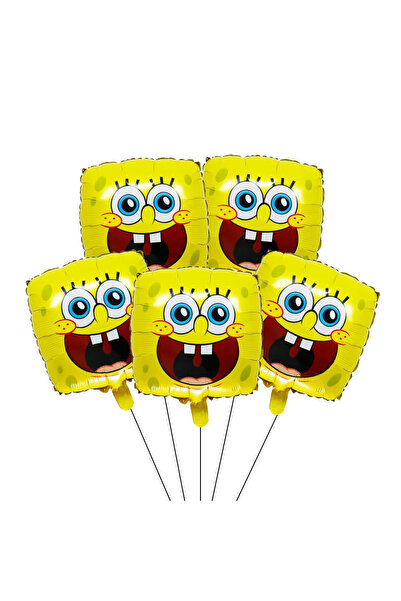 Choice مجموعة بالونات سبونج بوب الكرتونية (5-8 قطع) - بالونات حفلات أعياد الم...