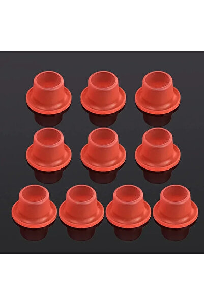 Choice1 ١٠ قطع من حشوات السيليكون الحمراء المنزلية المانعة للتسرب، حزام سيليك...