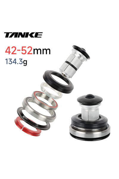 Choice مجموعة رأس دراجة جبلية قابلة للتوسيع من Sun TANKE-MTB مقاس 42-52 مم، م...