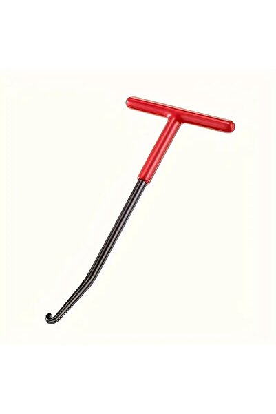Choice أداة زنبركية حمراء بمقبض على شكل حرف T للدراجات النارية، مناسبة للفرام...
