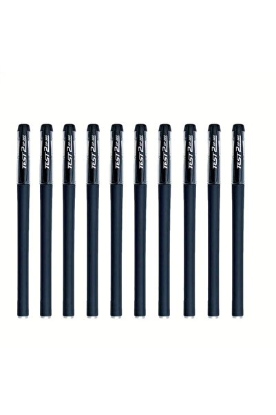 Choice 10 Pens 10pcs Gel Pen Sets 0.5mm Frosted Bullet Tip Black Ink Gel Pens...