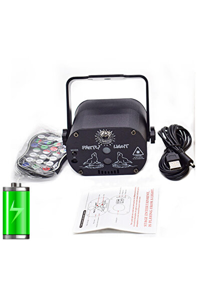 Choice نموذج شحن USB، أضواء حفلات الديسكو، أضواء مسرح الديسكو، جهاز تحكم عن ب...