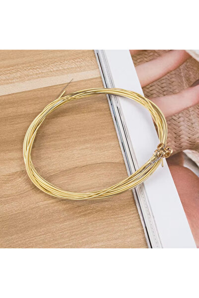 Choice مجموعة كاملة من أوتار غيتار أكوستيك ملونة بألوان قوس قزح من Miwayer، 6...