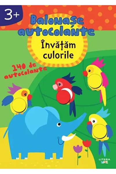 Editura Litera Sticker balloons - Learning colours