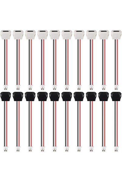 Choice 20 قطعة من موصلات هيكل USB من النوع C أنثى، موصلات هيكل USB C أنثى، مو...