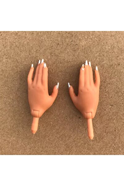 Choice رقم ١٢، لون بني فاتح، أيدي بديلة لدمية بيج فاشن سيستر ١/٦، لون أبيض، ب...