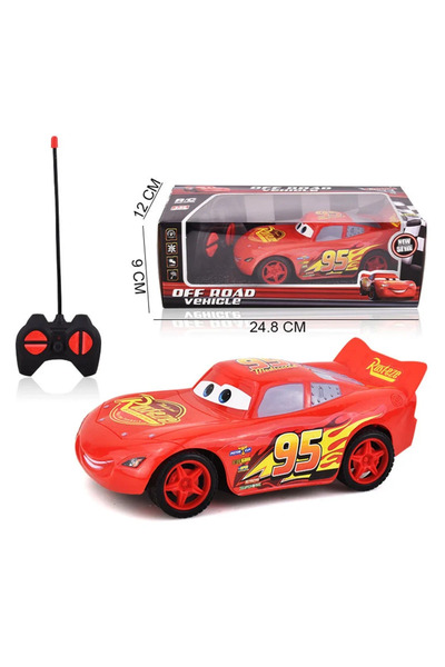 Choice سيارة لعبة كهربائية من ديزني بيكسار كارز 3 - لايتنينغ ماكوين، تعمل بجه...