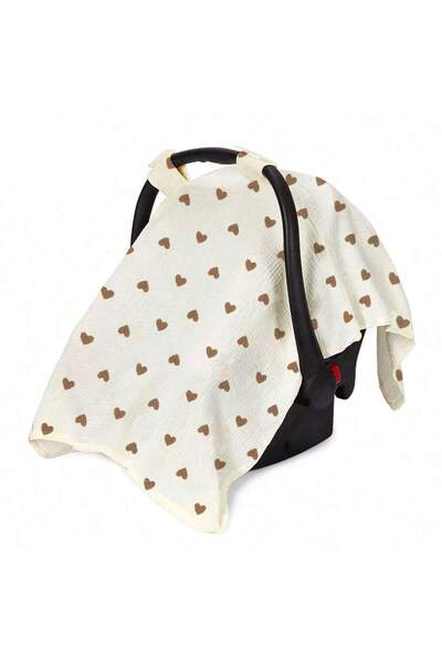 Choice غطاء سلة عربة الأطفال من لوف، قطعة واحدة، فائق النعومة - مريح وجيد الت...