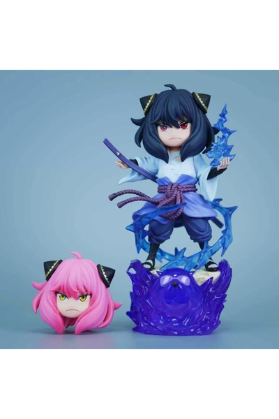 BANDAI مجسم شخصية أنيا فورجر من أنمي ناروتو، بطول 18.5 سم/7.28 بوصة، مجسم أوت...