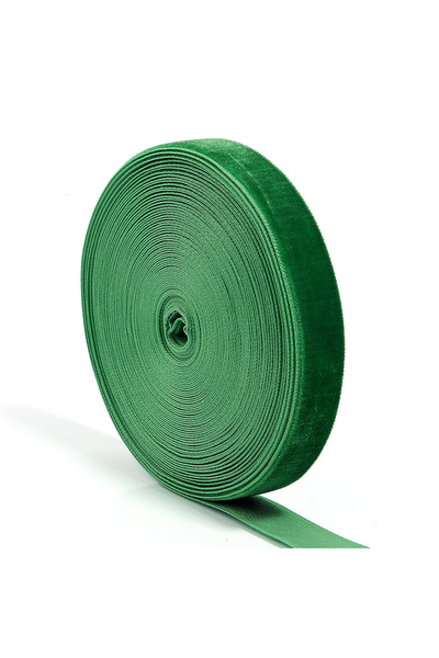 Choice cm 1.5cm x 10yards 5-10yards/roll Chrismas Green Velvet Ribbons Single...