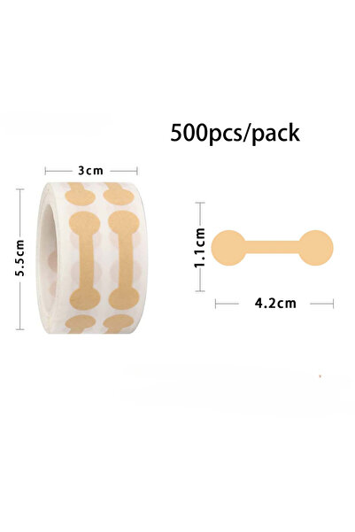 Choice 1pack A 2.5/5cm Rolled Gift Labels Self-adhesive Paper Stickers For Je...