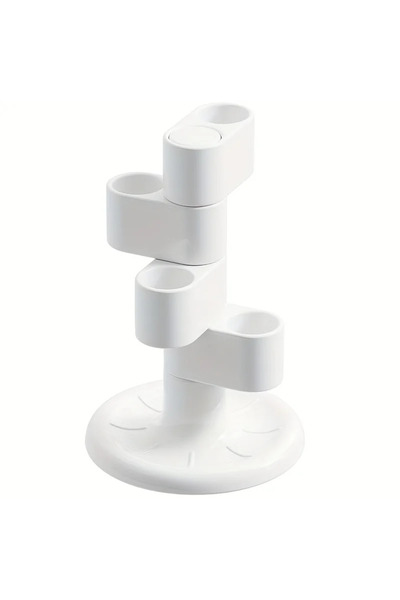 Choice WHITE A White Desktop Pencil and Pen Storage Rack That Can Rotate 360 ...