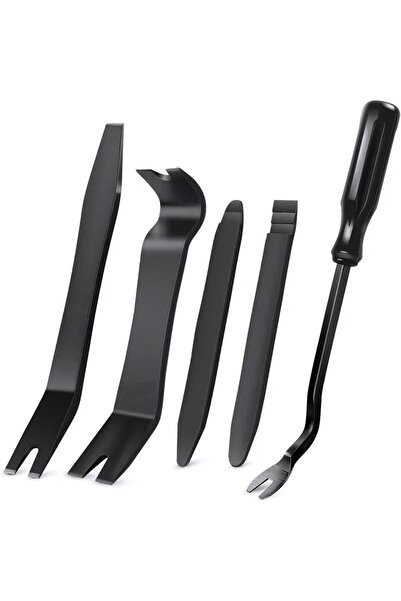 Choice4 Black 5PCS Car Hand Tool Set Car Disassembly Tool Kit Stereo Repair D...