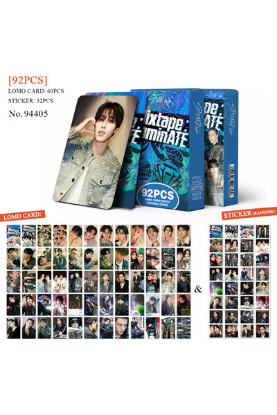 Choice 94405-STR SKZOO 92 pcs STRAY KIDS mini cards for fan meetings, celebri...