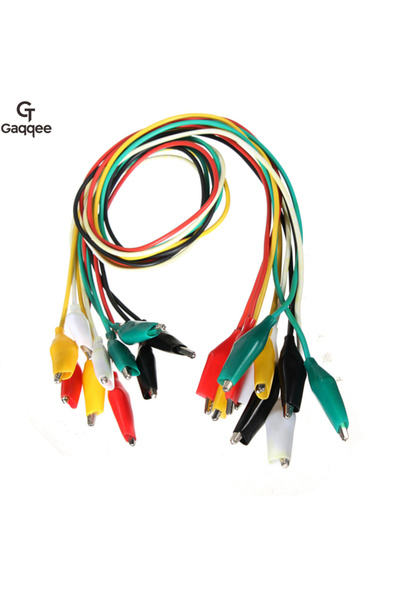 Choice ١٠ قطع / مجموعة واحدة / ١٠ قطع من مشابك التمساح، أسلاك اختبار كهربائية...