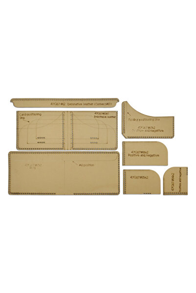 Choice Kraft Paper YOMDID 7PCS Handcrafted Leathercraft Template Supplies Han...