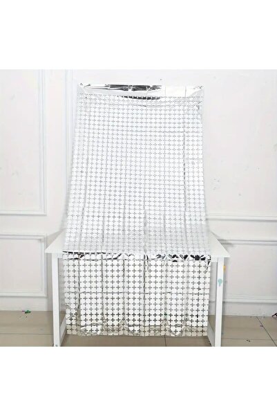 Choice1 5 قطع ستائر مطر مربعة فضية أو ذهبية/فضية، 3 أو 5 قطع، لحفلات التخرج، ...