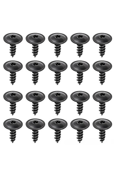 choice2 60 قطعة من مشابك تثبيت غطاء المحرك، براغي غطاء المحرك، واقي الطين الس...