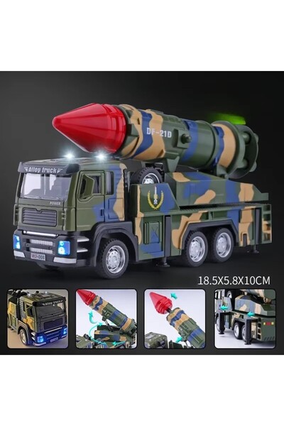 Choice1 Missile 1:32 Scale Missile Rket Launcher Car Model Toy Alloy Diecast ...