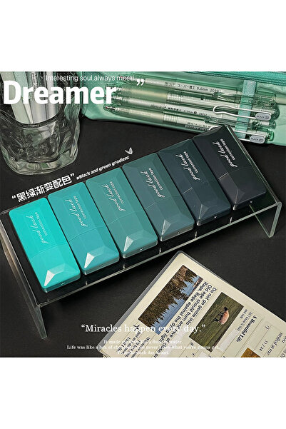 Choice Gradient Dark Blue 6 Pcs Correction Tape Gradient Color Series Instagr...