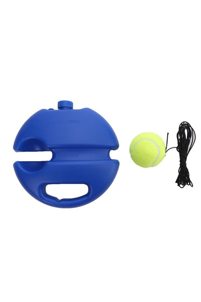 Choice Blue-1 set Professional Tennis Training Aids Bases With Elastic Rope B...