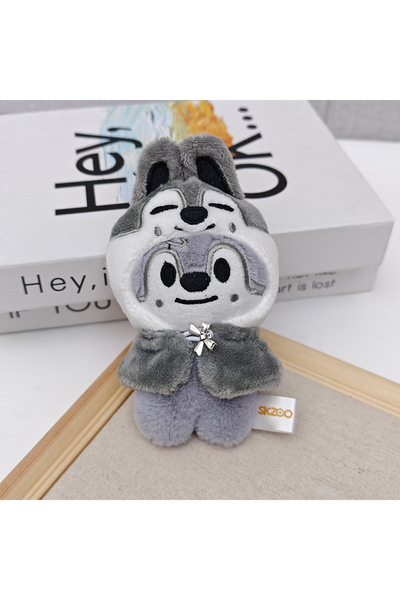 Choice سلسلة مفاتيح D1 SKZOO Stray Kids KPOP دمية قطيفة TXT حيوان محشو كرتوني...