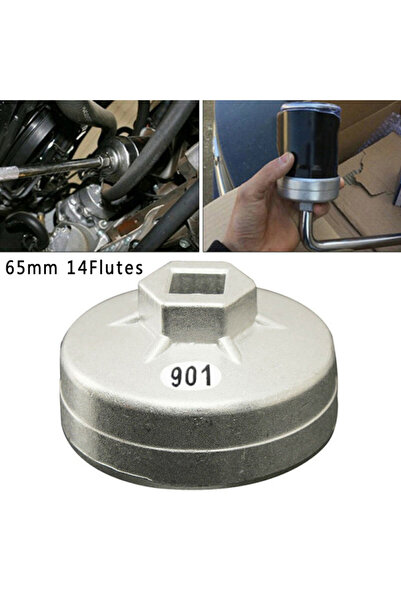 Choice Car Oil Filter Housing Tool Remover Cap Grid Wrench 65mm 14 Flutes For...