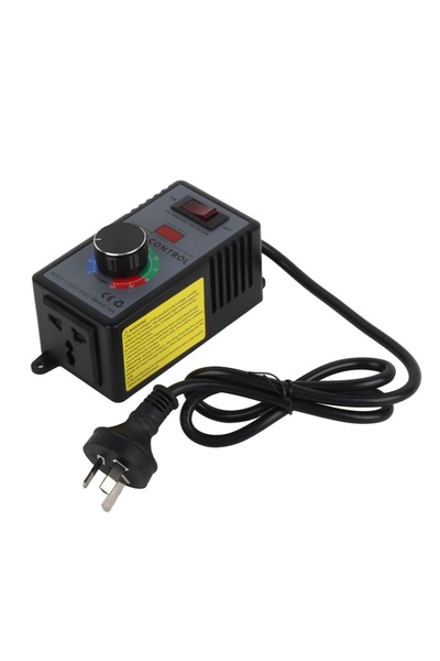 Choice وحدة تحكم في سرعة محرك التيار المتردد 10 أمبير، خرج 0-220 فولت تيار مت...