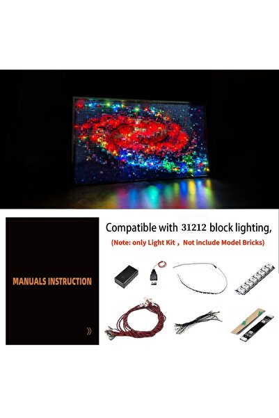 Choice طقم إضاءة LED LYBMTWF الإصدار العادي 31212 متوافق مع نموذج درب التبانة...