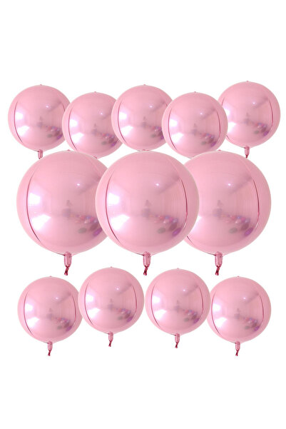 Choice كما في الصورة، 12 بالونًا دائريًا من رقائق الألومنيوم باللونين الذهبي ...