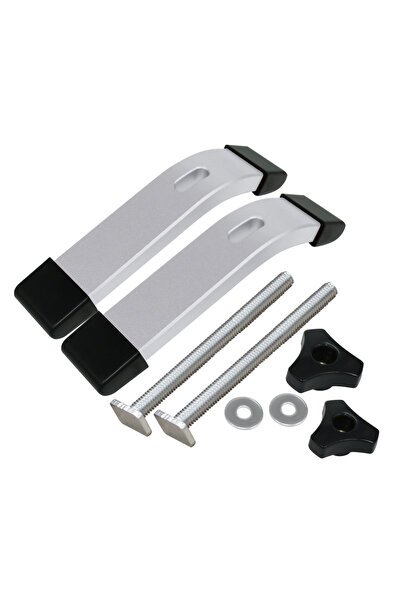 Choice5 مجموعة أدوات متعددة الاستخدامات من Silvery - قطعتان، مشبك تثبيت على ش...