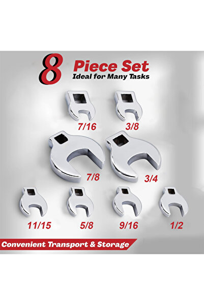 Choice مجموعة مفاتيح ربط بمقبض 3/8 بوصة بنظام القياسات SAE ومترية/إمبراطورية،...