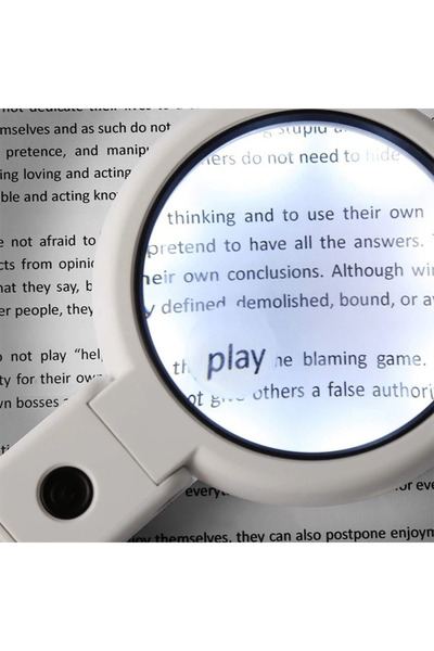 Choice قابل للطي مع 8 مصابيح LED 5 × 11 × مكتب حامل لتقييم المجوهرات وإصلاح ا...