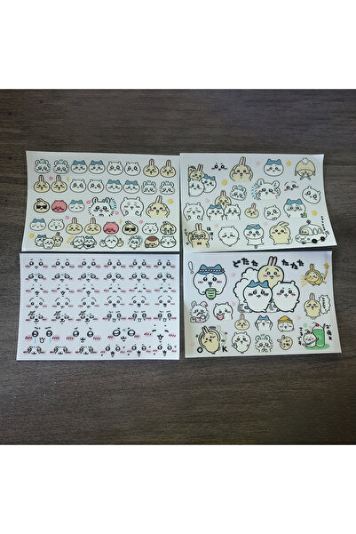 choice2 4 قطع - ملصقات نقل كريستالية من تشيكاوا - ملصقات أكواب هاتشيواري أوسا...