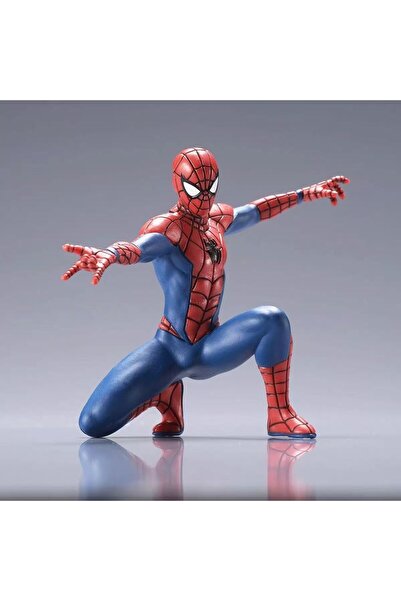 choice2 مجسم سبايدرمان من هاسبرو مارفل، لون أزرق سماوي، بطول 7-9 سم، من مجموع...