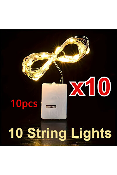 Choice 2m 0-5W Warm lamp-10pcs 5pcs/10pcs Multi-Color LED Fairy String Lights...