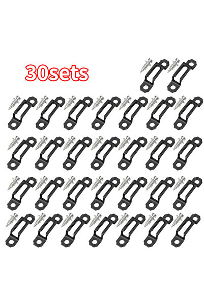 choice2 30sets 10/15/30 Sets Hidden Sliding Buckle, Wardrobe Cabinet Board Co...