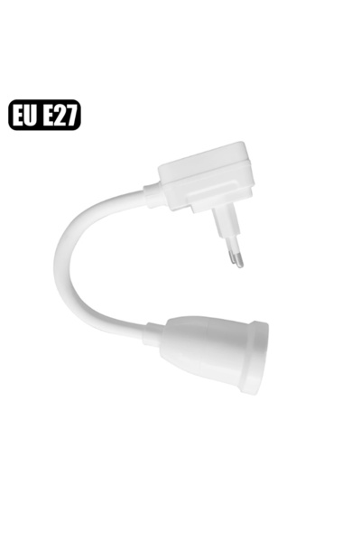 Heinast EU Set B Direct Plug-in Rotary Lamp Head E27 Socket Lamp Converter wi...