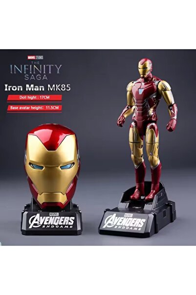 Choice4 تمثال رأس الرجل الحديدي MK85 من مارفل، لعبة قابلة للتشكيل، مجسم حركة ...