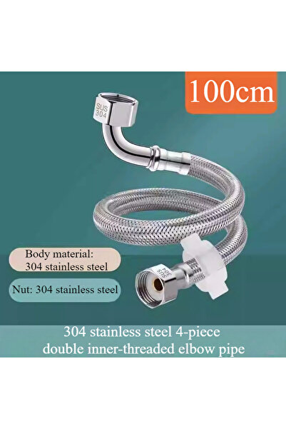 Choice5 أنبوب بطول 100 سم بزاوية 90 درجة مع انحناء على شكل حرف A، أنبوب مدخل ...