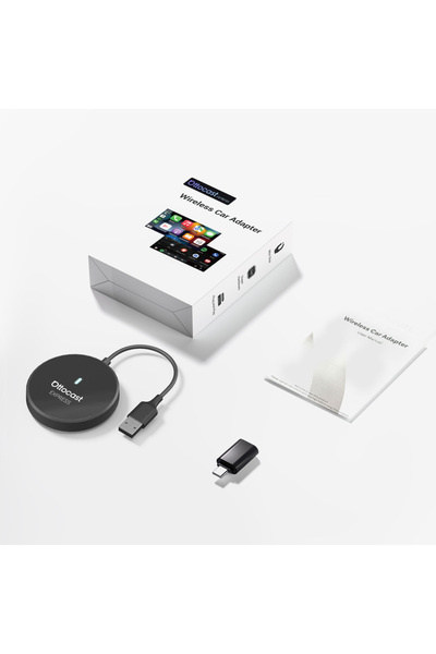 Choice محول أوتوكاست ميني إكسبريس اللاسلكي الأسود، دونجل USB لاسلكي يدعم نظام...