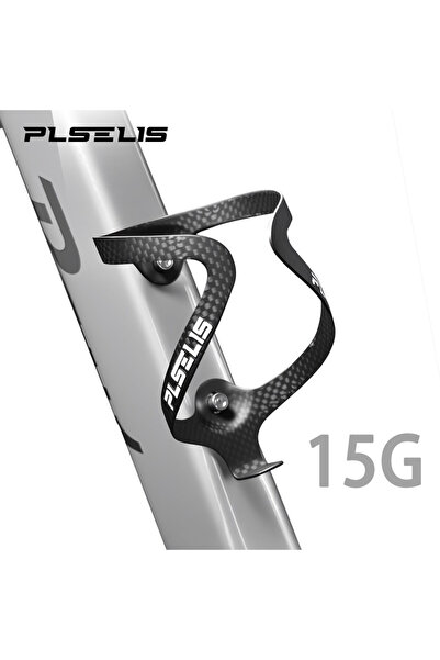 Choice حامل زجاجة ماء للدراجة مصنوع بالكامل من ألياف الكربون من بليسليس، أسود...