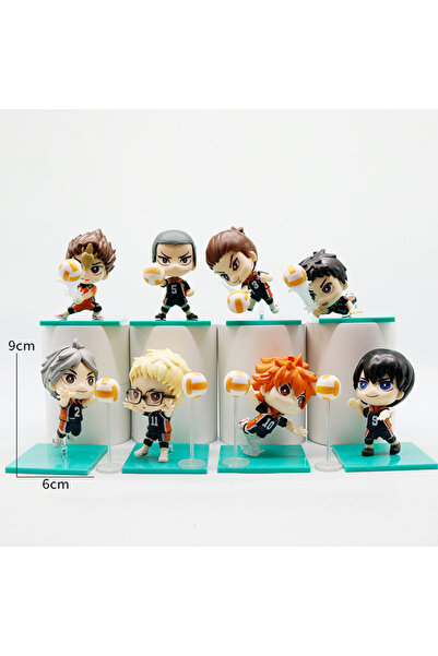 Choice مجموعة حصرية من 8 قطع من شخصيات هايكيو!! من هوت تويز، حقيبة OPP | هينا...