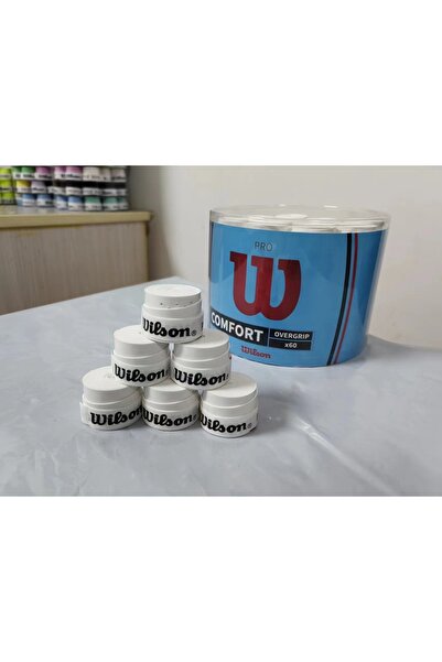 Choice 30 قطعة بيضاء 15/30 قطعة، مقابض تنس ويلسون الأصلية، مانعة للانزلاق، عص...